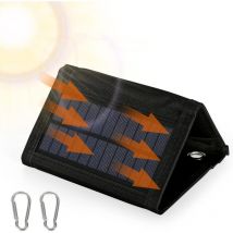 Panneau Solaire Portable, 8W Panneau Solaire Pliable avec Un Port usb 5V Chargeur de Panneau Solaire Chargeur Solaire pour Telephone - Sollbry