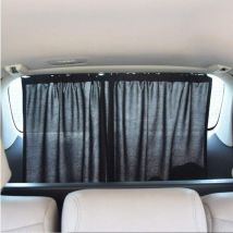 Pare-soleil pour vitres de voiture, pare-brise arrière, pare-soleil pour bébé, protection solaire - Anti-UV - 50 x 39 cm - Tissu noir - Sollbry