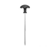 Piquets de tente améliorés pour camping au sol, piquets à vis pour tente pour jardin, camping, voyage, extérieur, 10 pièces/ensemble (210 × 7 mm)