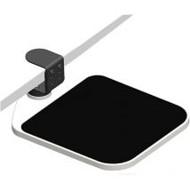Sollbry - Plateforme de souris à pince - Tapis de souris ergonomique rotatif à 360 ° - Repose-poignet ergonomique réglable sous le bureau - Pour