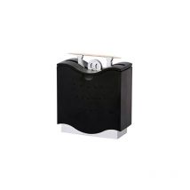 Porte-cure-dents amusant - Distributeur de cure-dents mignon Porte-cure-dents amusants Porte-cure-dents décoratif en plastique (noir) - Sollbry