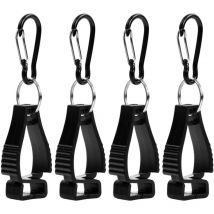 Sollbry Porte-pince à gants, Gant Grabber Clip, 4 pièces pince à gant pince à gant de travail de sécurité pince à gant, pince à gant attrape