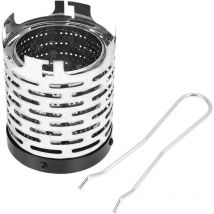 Sollbry - Réchaud de chauffage de camping, rechaud camping gaz, chauffage gaz portable Mini réchaud à gaz de chauffage en métal pliable pour