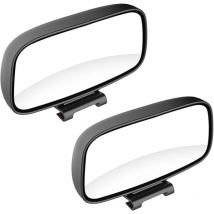 Rétroviseur d'angle mort, Miroir d'angle Mort pour Voiture Grand Angle 360 Réglable Rétroviseur 2pcs - Sollbry