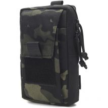 Sollbry - Sac de Ceinture Tactique Militaire Molle Sacoche de Téléphone Mini Sac Annexe de Multifonction Homme Femme pour Voyage Randonnée Camping