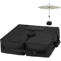 Sollbry - Sac de Poids de Base de Parasol détachable, jusqu'à 85 lb, Sac de Poids de Parapluie pour Sacs de Sable de Parasol en surplomb, Patio