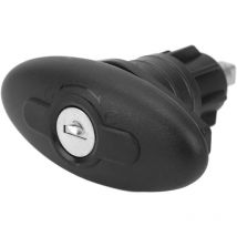 Serrure de Porte de Cabine de Camping-car, 30 Mm en Alliage de Zinc en Nylon rv Serrure à Compression Rotative pour Caravane, Yacht, Camping-car