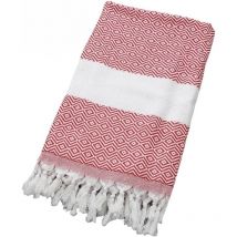Serviettes de plage pour adultes 1 pièce Serviette tissée en coton Serviette de bain douce Serviette de plage à séchage rapide Couverture de