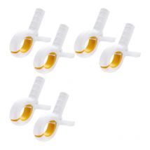 Sollbry Set of 6 Beach Towel Clips, Clothes Pegs, Non-Slip for Deck Chair, Chaise Longue, for Beach, Garden, Swimming Pool, Deckchair