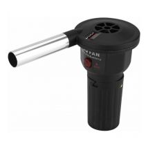 Souffleur de Barbecue Electrique Ventilateur de Barbecue Portable Alimenté par Batterie(non incluse) pour Pique-niques Barbecue en Plein