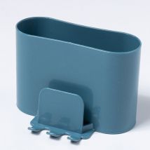 Stanzfreier Zahnbürstenhalter für Toilette, Badezimmer, Wandmontage, Aufbewahrungsregal für Mundspülbecher, Zahnpasta-Ständer, Dekorregal, niedlich,