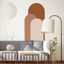 Sollbry - Sticker mural arche Sticker mural Peel and Stick Stickers muraux modernes à pois Arche Stickers muraux Décor Art Peintures murales Sticker