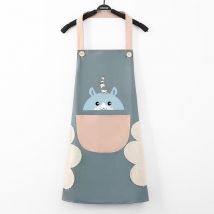 Tabliers de Cuisine Etanche,Reglable Tablier et Poches,Etanche Réglable Tablier pour Homme Femme,pour Cuisine Familial,Restaurant,Café,Tablier pour
