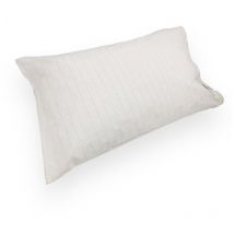 Taie d'oreiller conductrice en Fiber d'argent, taie d'oreiller de mise à la terre pour un meilleur sommeil, convient à la taille Queen (taie