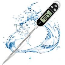 Sollbry - Thermometre cuisine accessoire termometre cuison,thermomètre sonde thermometre barbecue 5Secondes lcd Ecran Thermomètre pour Patisserie bbq