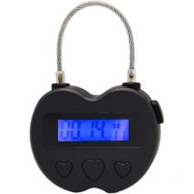 Sollbry - Timer Padlock lcd Afficher Le Verrouillage usb usb Time de Verrouillage Timer Verrouillage Habit Habit Aide, Calange de sécurité