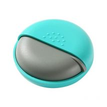 Sollbry - Weekly Pill Box, 7 Day Round Pill Box Pillbox Weekly Medication Dispenser Daily Pill Box Travel Pill Box Dispenser for Medicine and Vitamins