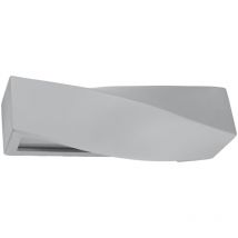 Gray sigma ceramic wall lamp