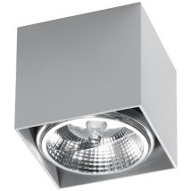 Plafonnier Blake aluminium 1xGU10 Sollux
