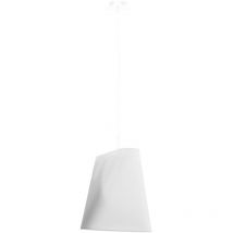 Lustre Blum tissu, acier 1xE27 Sollux