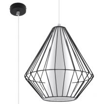 Sollux - demi black pendant lamp