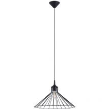 Pendentif Eda acier 1xE27 Sollux