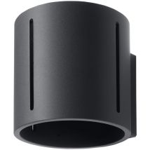 Inez black wall lamp