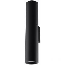 Sollux - SL.0330 Aplique lagos 2 Negro - ref: SL.0330