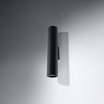 Applique murale lagos 2xGU10 noir Sollux SL.0330