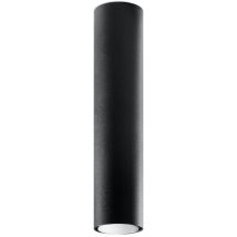 Sollux Lighting Lagos Faretto Da Incasso A Superficie, Nero, 40 Cm