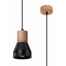 Lampada A Sospensione Qubic Nera