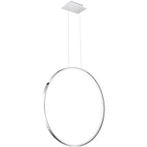 Sollux - Rio Plafón Led Integrado Colgante Cromo