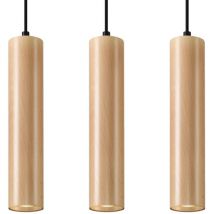 Lino 3 Wooden pendant lamp