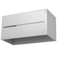 Sollux - lobo maxi gray wall lamp