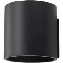Orbis 1 black wall lamp