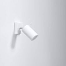 Sollux - Applique ring 1x GU10 blanc