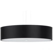 Sollux SKALA Suspension Cylindrique Noir 50cm E27