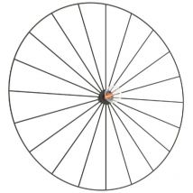 Ledbox - Deckenleuchte/Wandleuchte Sirkel 1xE27 Neutralweiß 60cm Sollux