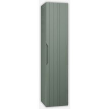 Solmira 160 Wandhängende Badezimmer-kommode Aus Mdf, Beidseitig Nutzbar - Dunkel Grün