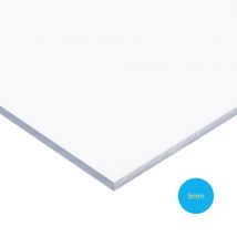 Solstice - Solid Polycarbonate Glazing Sheet Clear 1500mm x 500mm x 5mm