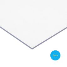Solstice - Solid Polycarbonate Glazing Sheet Clear 3050mm x 1000mm x 3mm