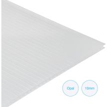 Solstice - Twinwall Polycarbonate Sheet Opal 2000mm x 1400mm x 10mm