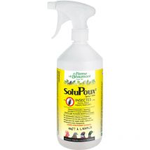 Solupoux² Spray Contre les puces, poux, tiques en spray