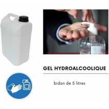 Guard Industrie - Solution hydro-alcoolique 2 en 1 Surface et Main Tech H60 - bidon 5 Litres
