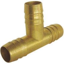 Raccord cannelé Té égal - Pour tuyau d'arrosage Ø12mm