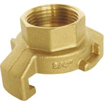 Raccord express cannelé Femelle 1' - Joint intégré