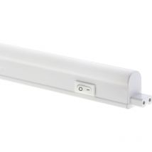 Tubo led T5 9.6W - 900lm - Day White 6000K - Interruptor integrado