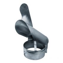 Exojo - sombrerete giratorio galvaniz - 110 mm