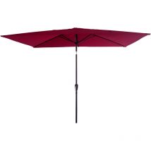Sombrilla hapuna rectangular 2x3m fucsia