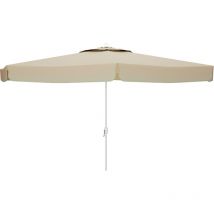 Sombrilla poliéster y aluminio con funda - Beige - ø 300 cm